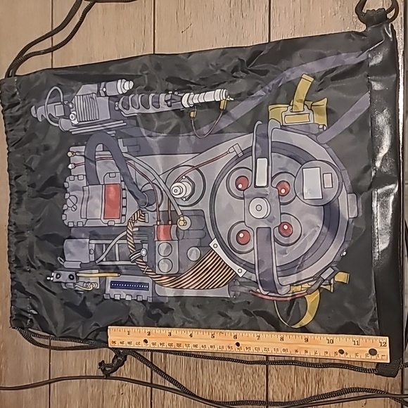 New Loot Crate Ghostbusters drawstring backpack - Picture 3 of 3